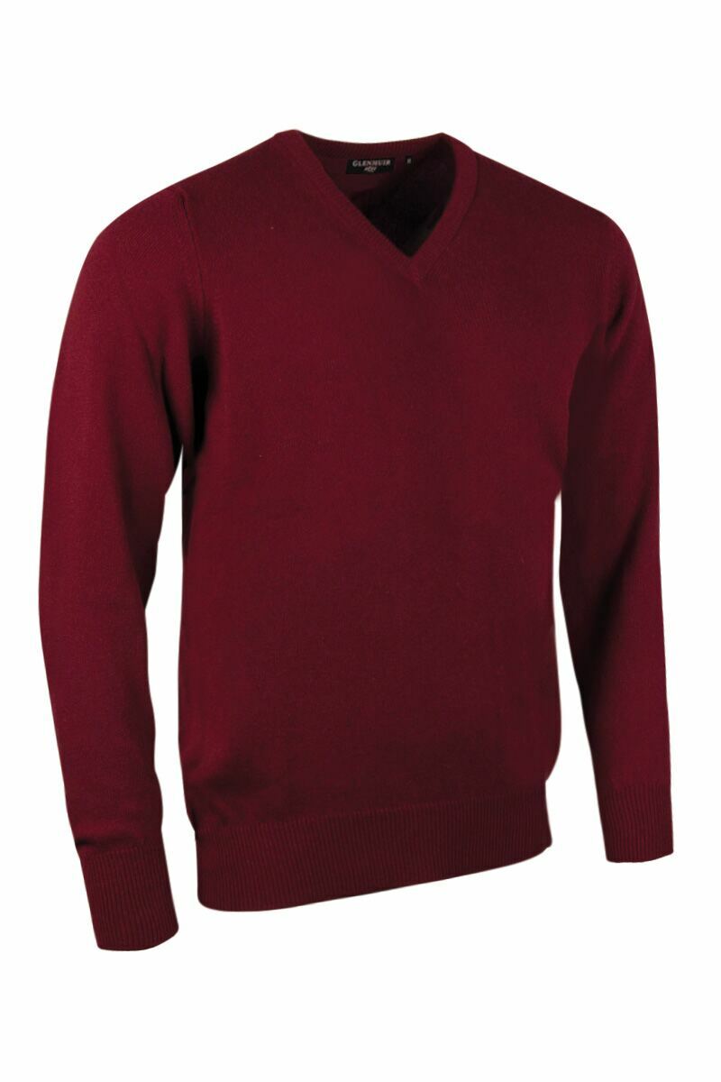 Mens V Neck Cashmere Golf Sweater Sale