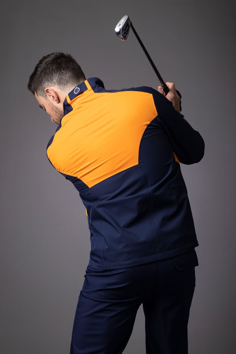 Mens Valberg Panelled Rain Golf Jacket