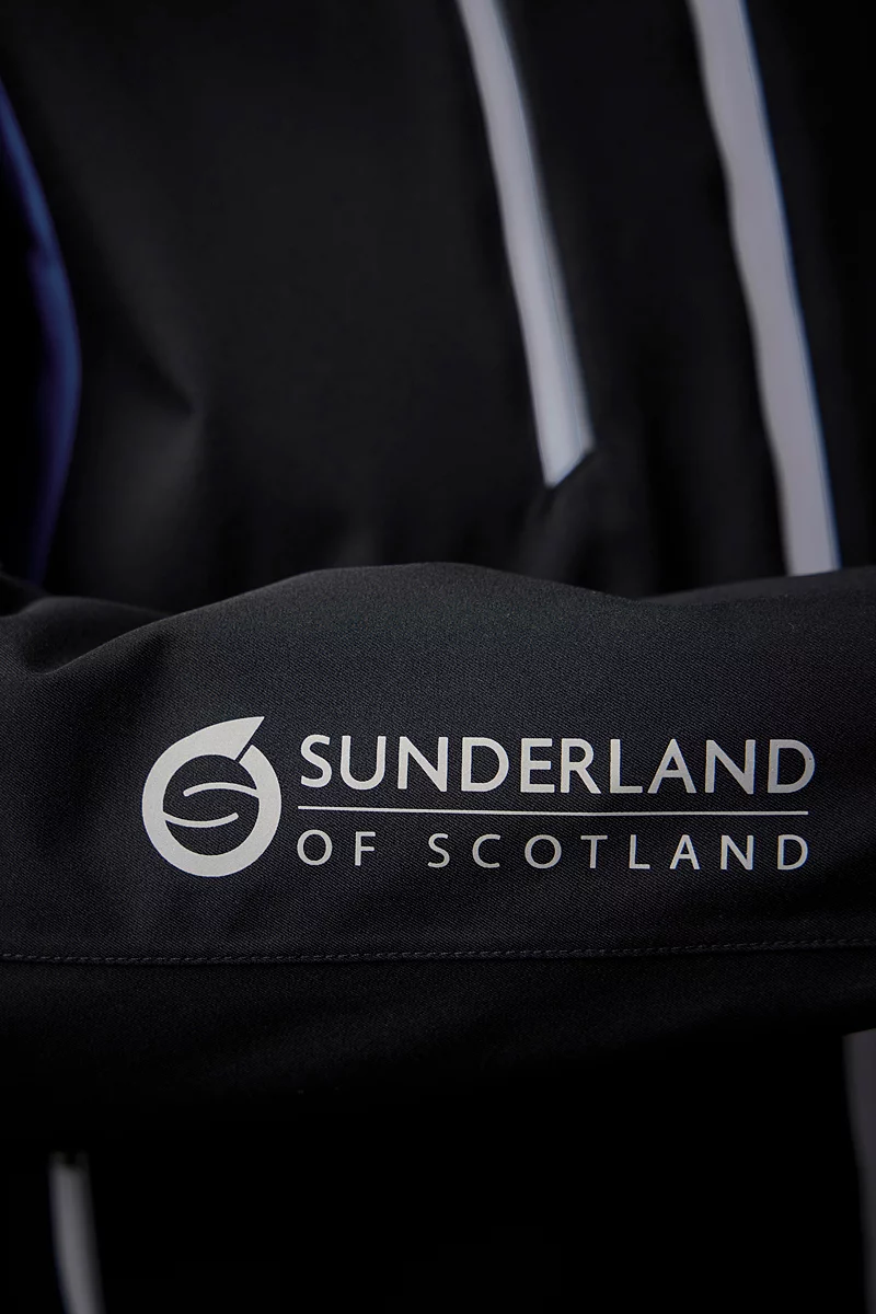 The Open Mens Zip Front Stretch Back Panelled Waterproof Golf Jacket The Open Mens Zip Front Stretch Back Panelled Waterproof Golf Jacket