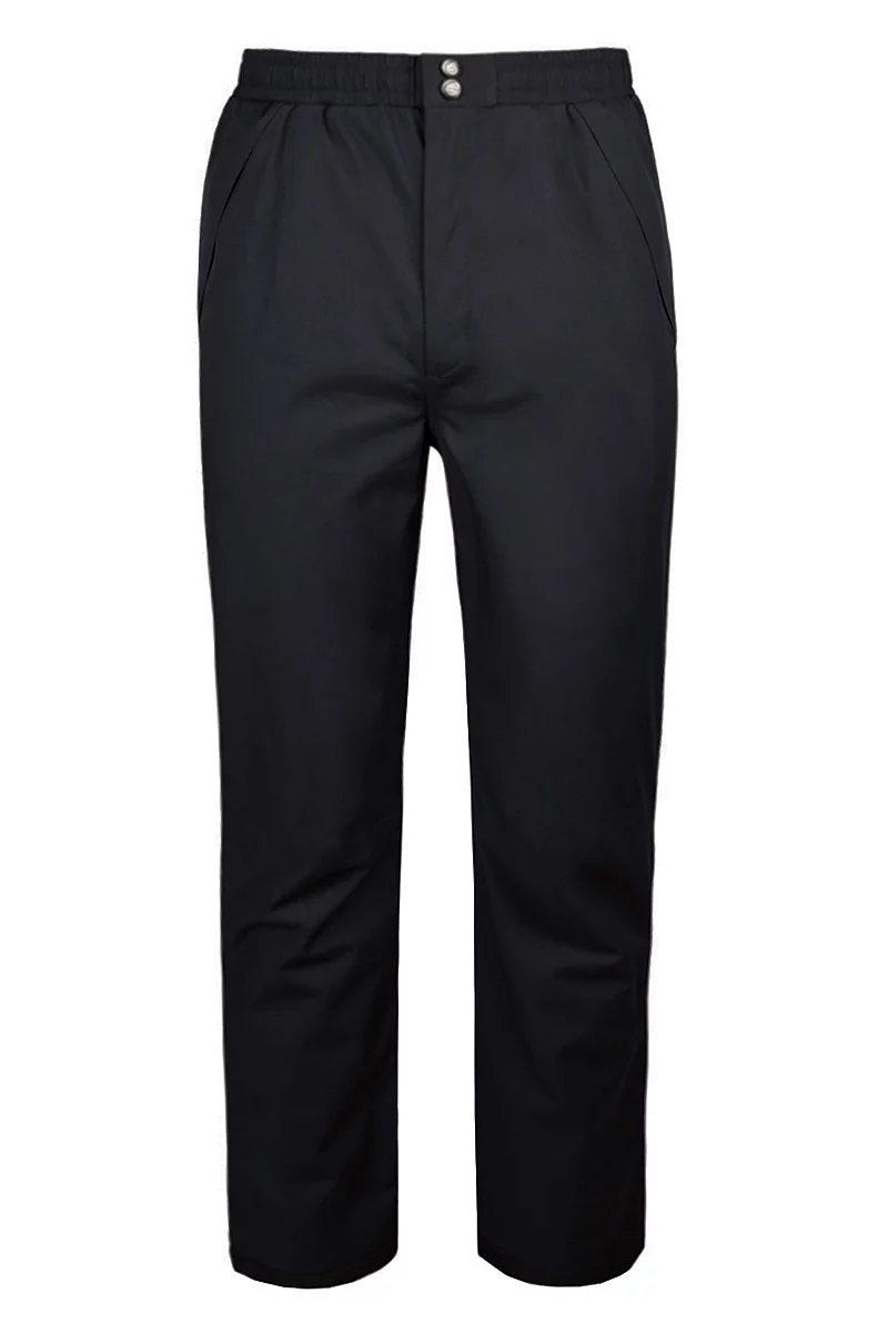 Mens Waterproof Golf Trousers Black L Regular [31"]