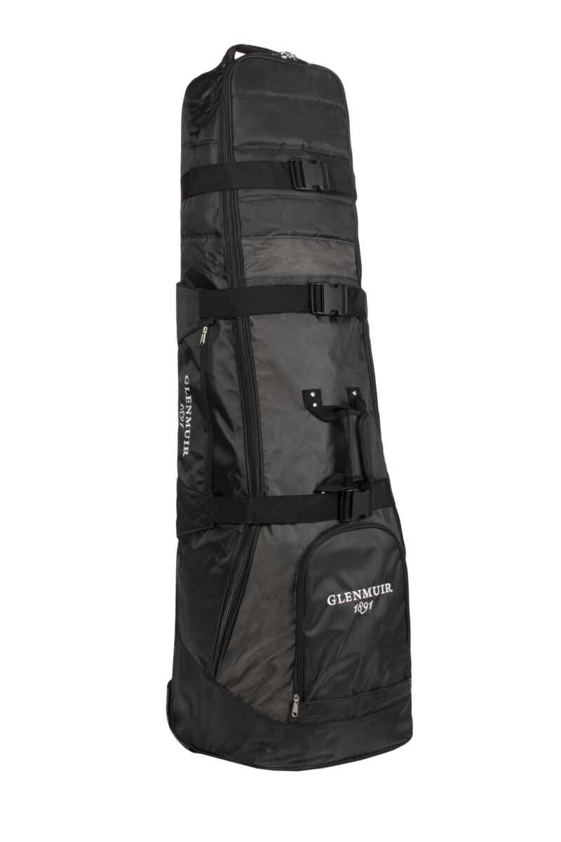 Golf Bag Travel Cover Holdall Black One Size