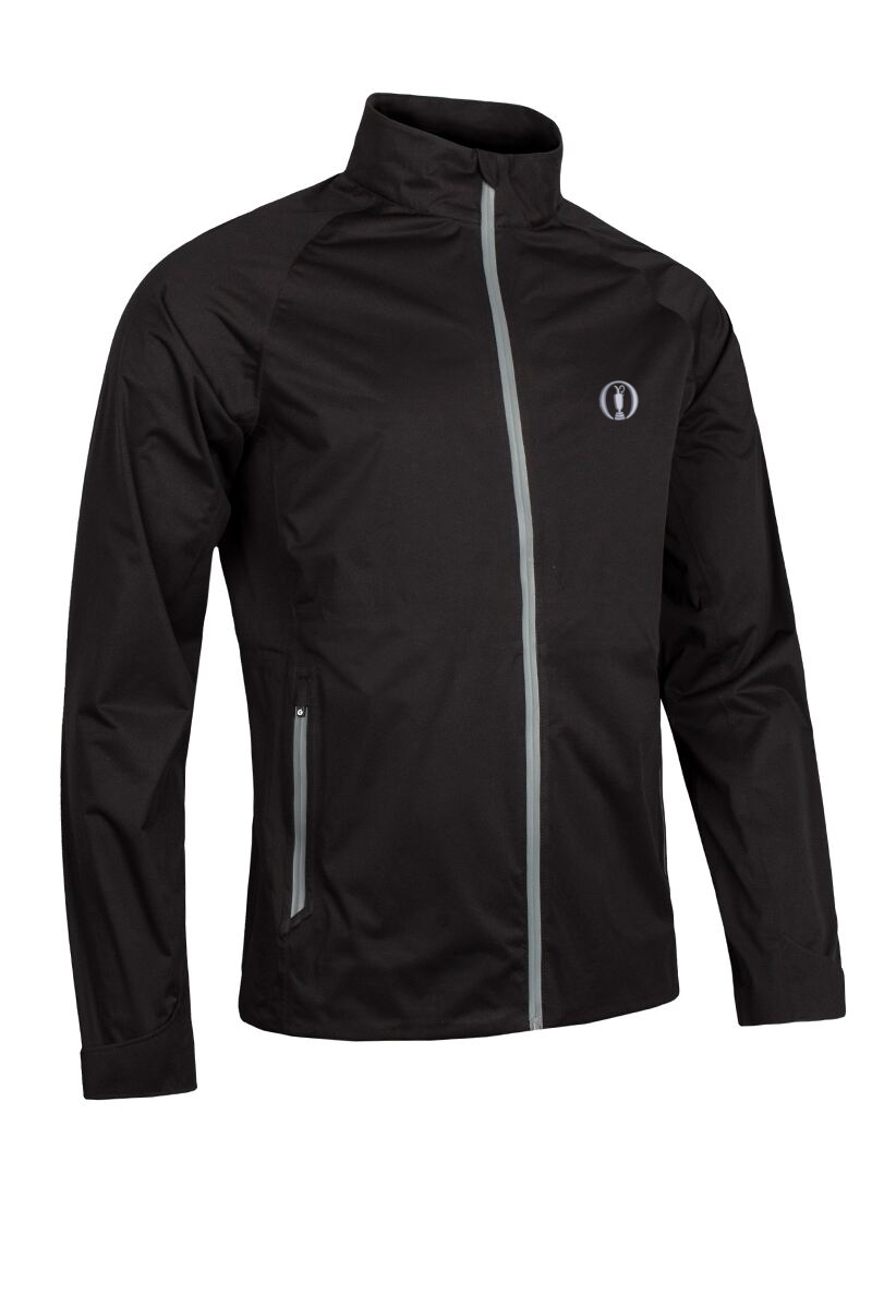 The Open Mens Whisperdry Lightweight Stretch Waterproof Golf Jacket