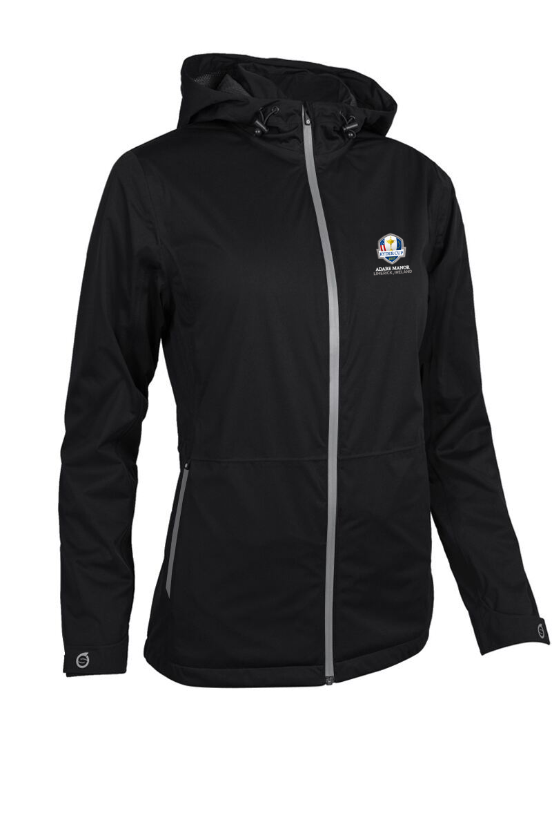 Official Ryder Cup 2027 Ladies Whisperdry Fleece Lined Waterproof Golf Jacket