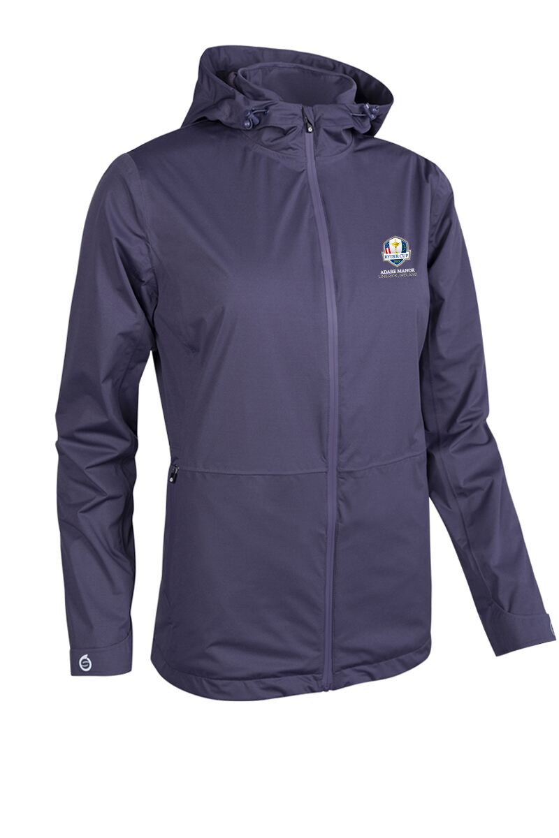 Official Ryder Cup 2027 Ladies Whisperdry Fleece Lined Waterproof Golf Jacket