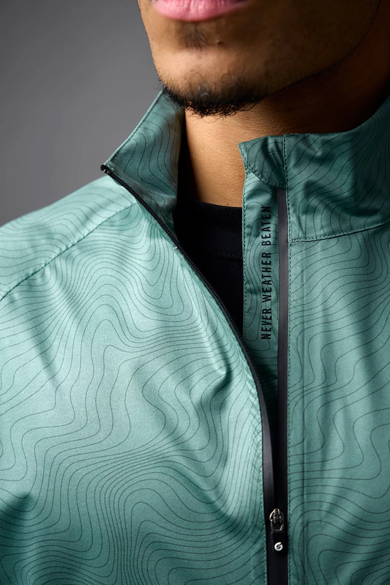 Official Ryder Cup 2027 Mens Whisperdry Lightweight Stretch Waterproof Golf Jacket