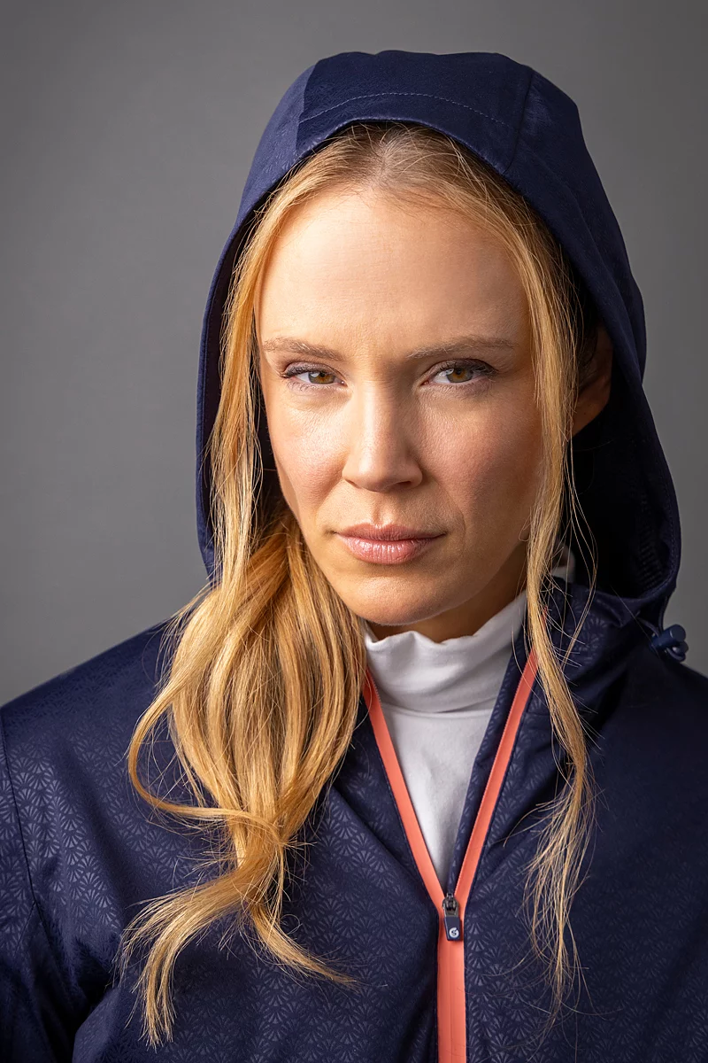 The Open Ladies Whisperdry Fleece Lined Waterproof Golf Jacket