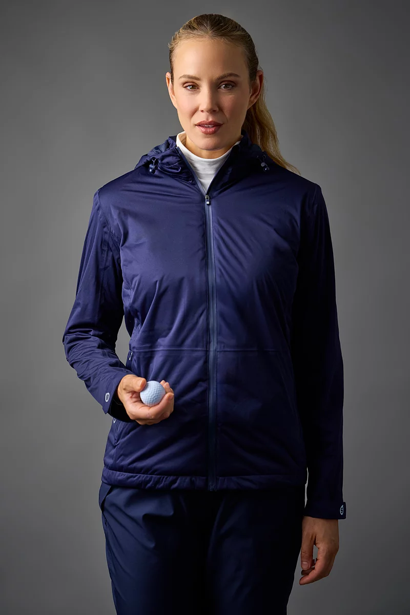 Ladies Whisperdry Fleece Lined Waterproof Golf Jacket