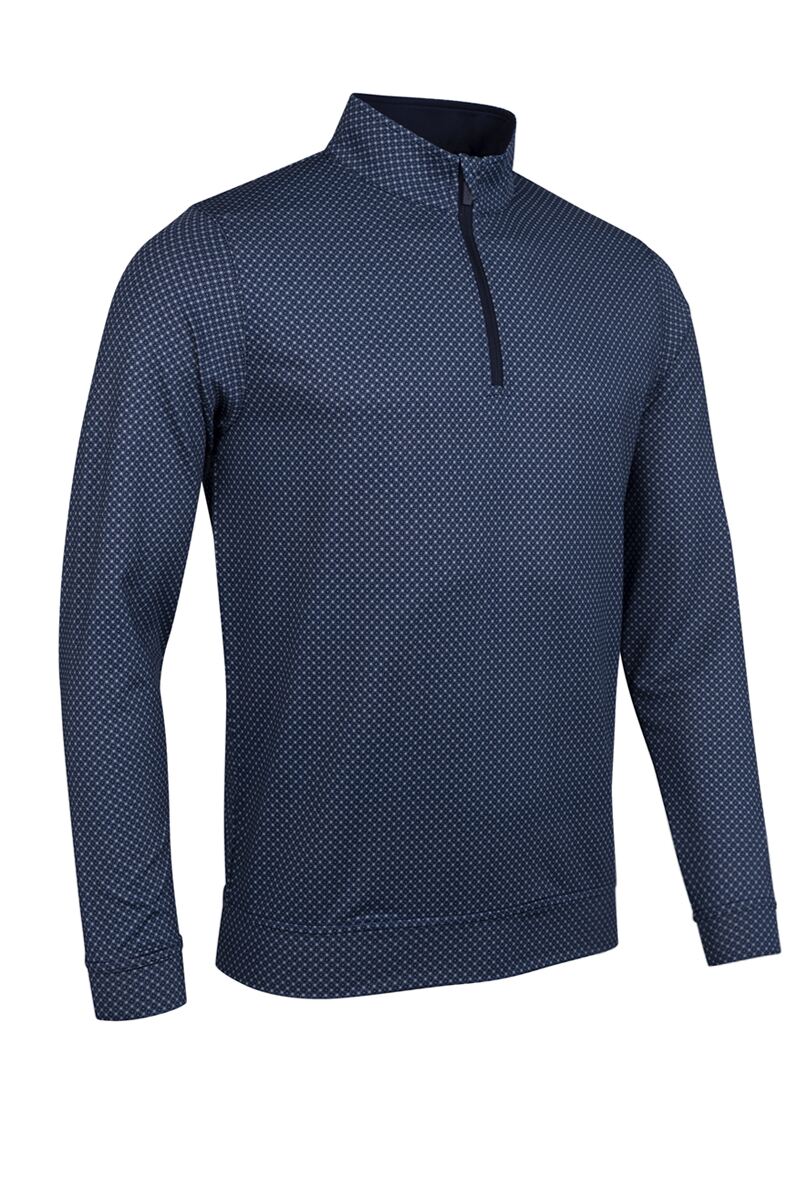 Mens Quarter Zip Lightweight Performance Golf Midlayer
