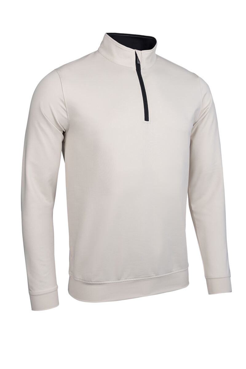 Mens Quarter Zip Lightweight Performance Golf Midlayer