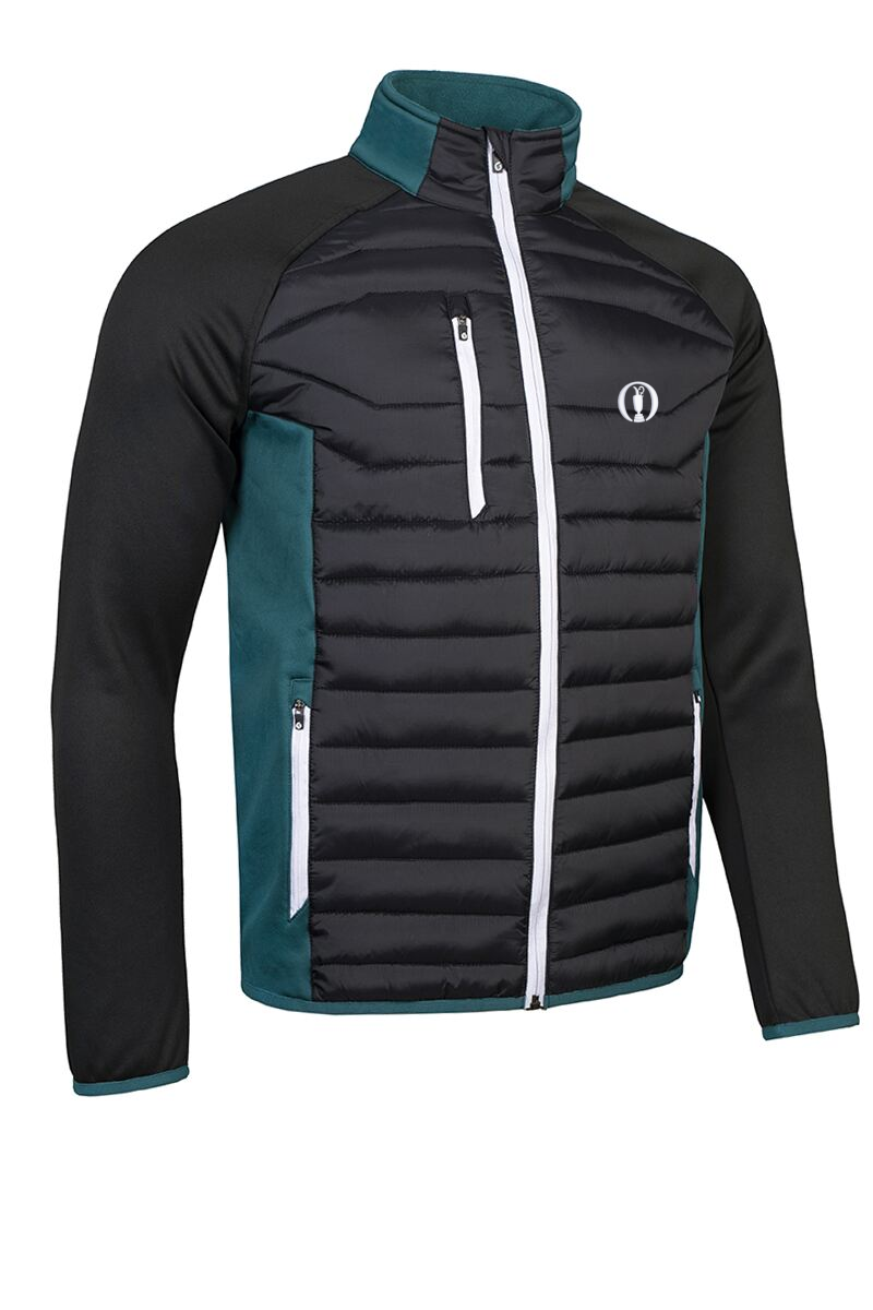 Mens The Open Padded Zermatt Golf Jacket