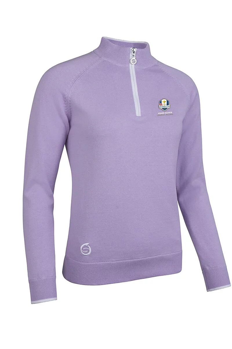 Ryder Cup 2027 Quarter Zip Cotton Golf Sweater