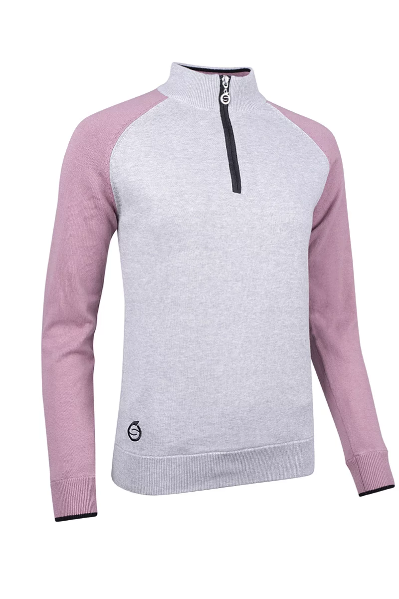 Ladies Lined Cotton Zonda Golf Sweater
