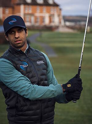 The PGA Tour's Aaron Rai wears his trusty MacWet gloves