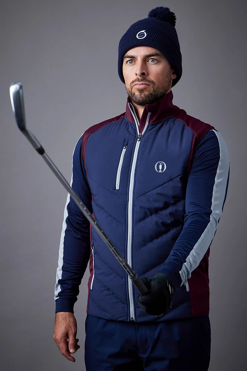 ANDORRA - Mens Padded The Open Gilet