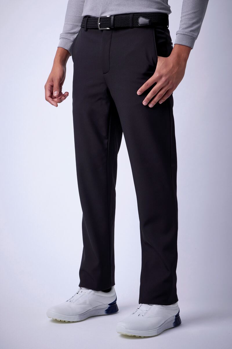 Straight leg golf trousers discount