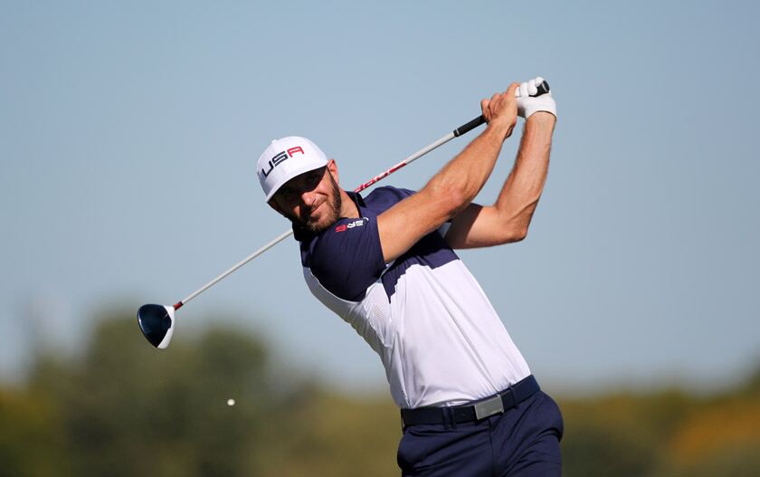 Dustin Johnson must be a favourite for the PGA Championship this year. Peter Byrne/PA Wire