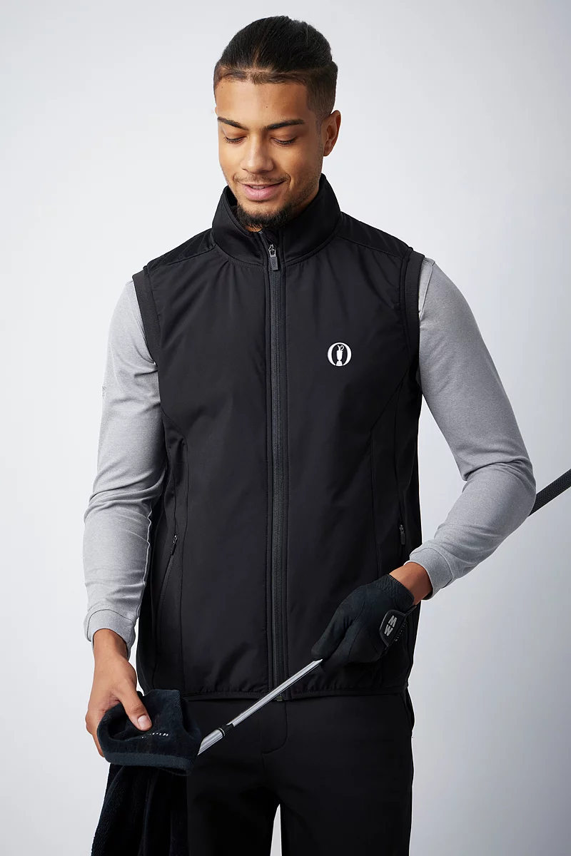 GALLENTON - MALE GILET-XXL-BLACK