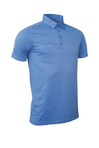 GLENMUIR MENS CHEST POCKET GOLF POLO SHIRT