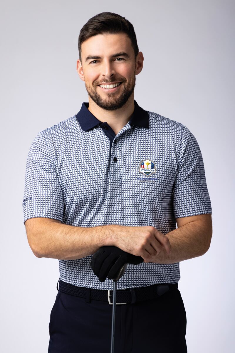 Official Ryder Cup 2023 Mens Crawford Printed Golf Shirt