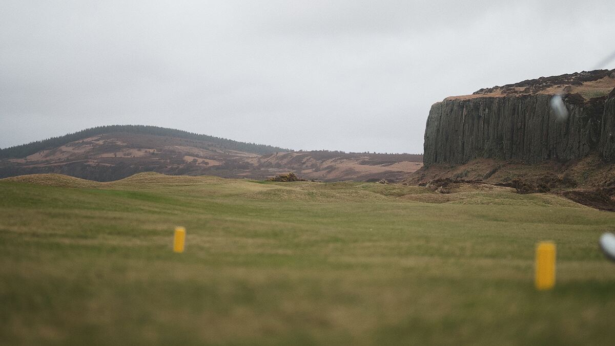 Shiskine in winter: 12 holes at the edge of the world
