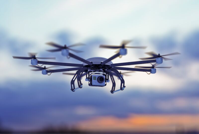 Drones are becoming more popular in sports Drones are becoming more popular in sports
