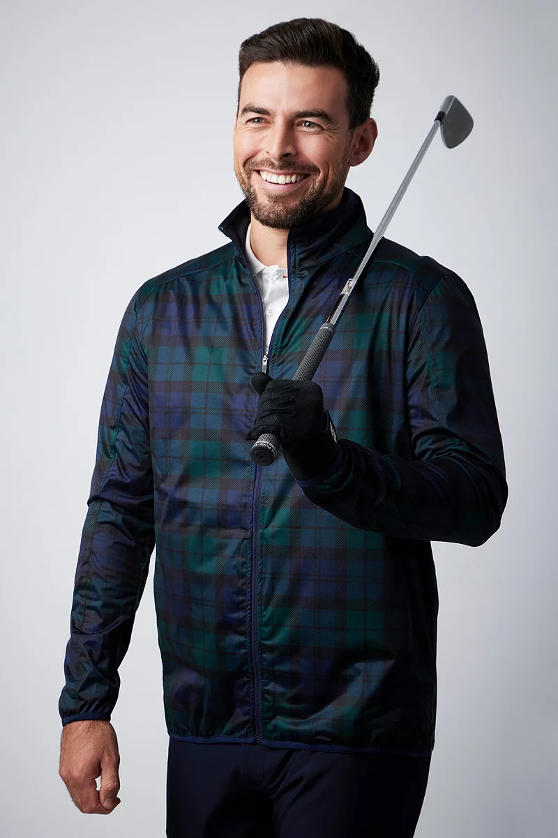 メンズウェア Braggin'Dragon GOLF JACKET CHECK XL Braggin' Dragon Golf Jacket – Lieutenant & Co. Haberdashery