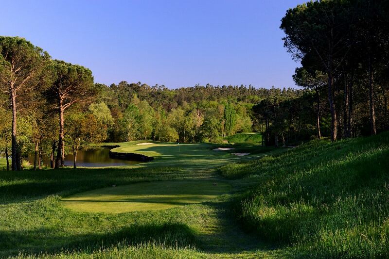 The lush 5th hole at Catalunya. Credit Steve Carr/PGA Catalunya.
