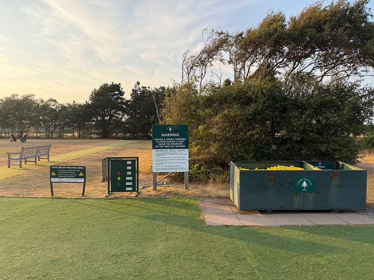 Formby Golf Club: pines, revetted sand and a hippo with a steel tooth