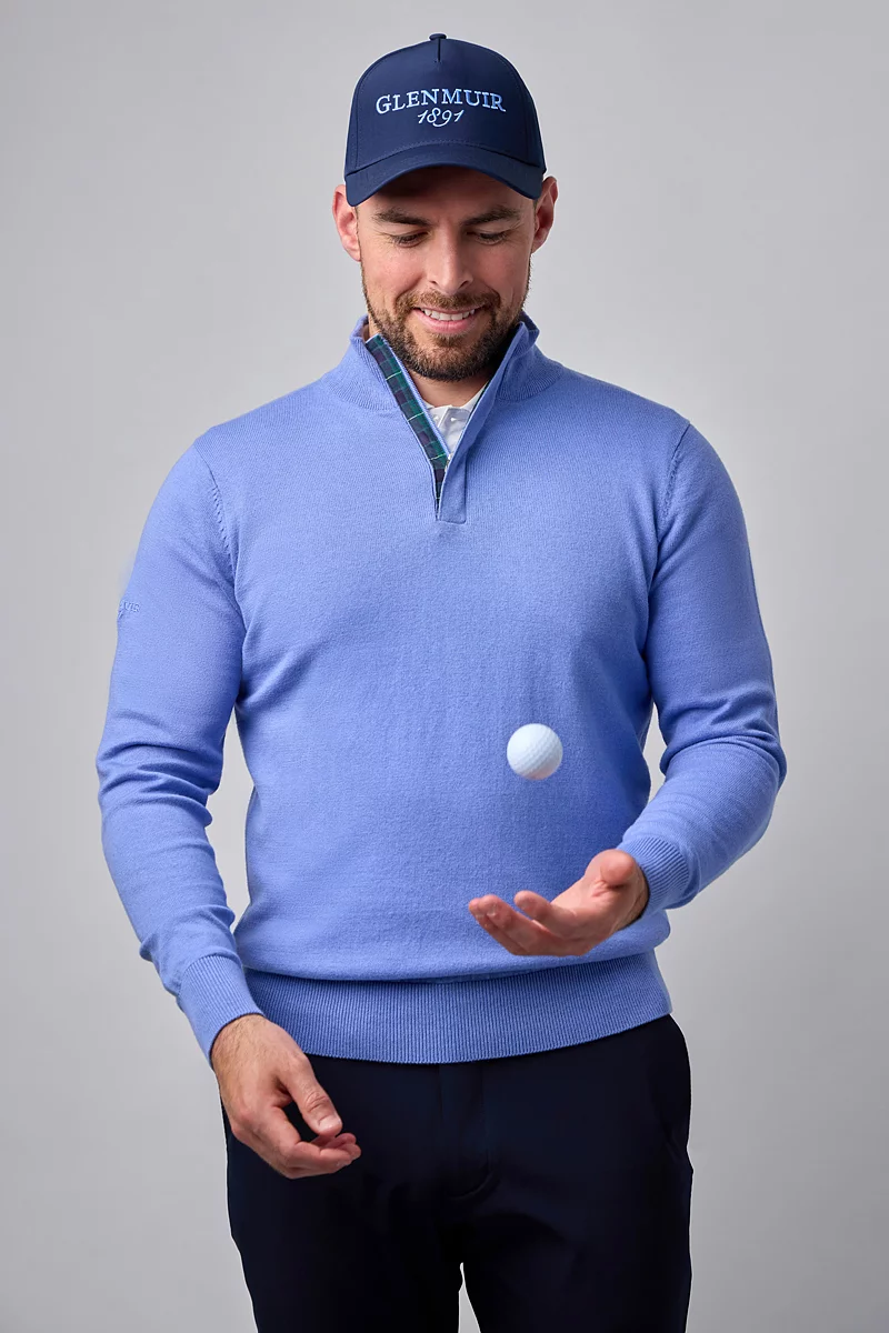 Instagram Polo G Outfits Mens Zip Cashmere George Golf Sweater