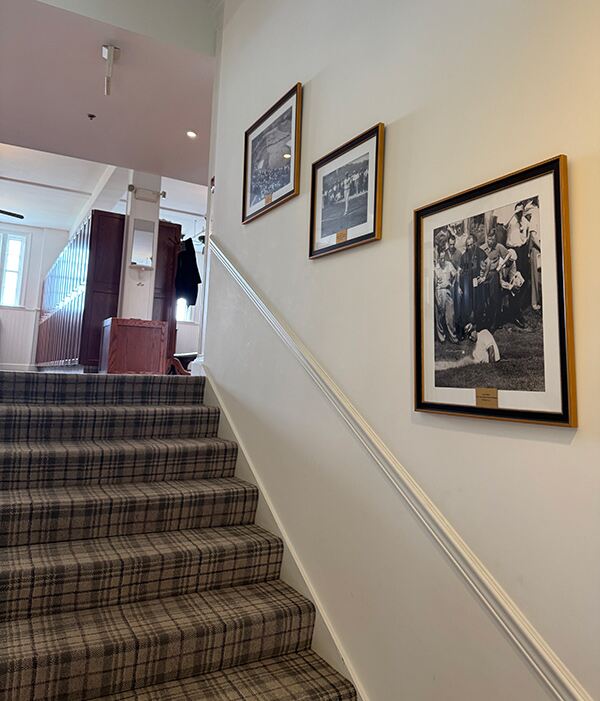 The clubhouse at Wakagyl