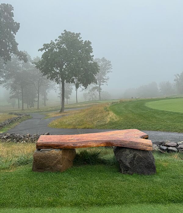 Mist on course at Hudson National Golf Club