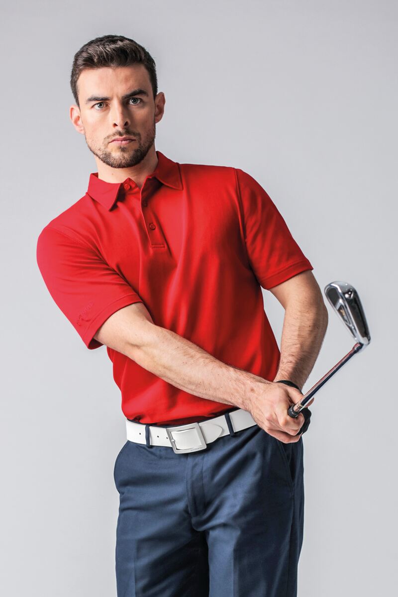 mens cotton golf shirts