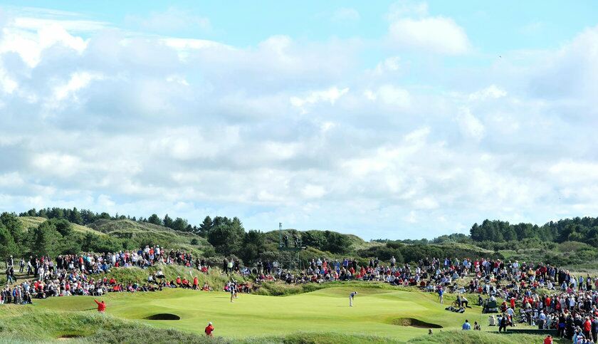 Royal Birkdale’s rolling hills. Martin Rickett/PA Archive