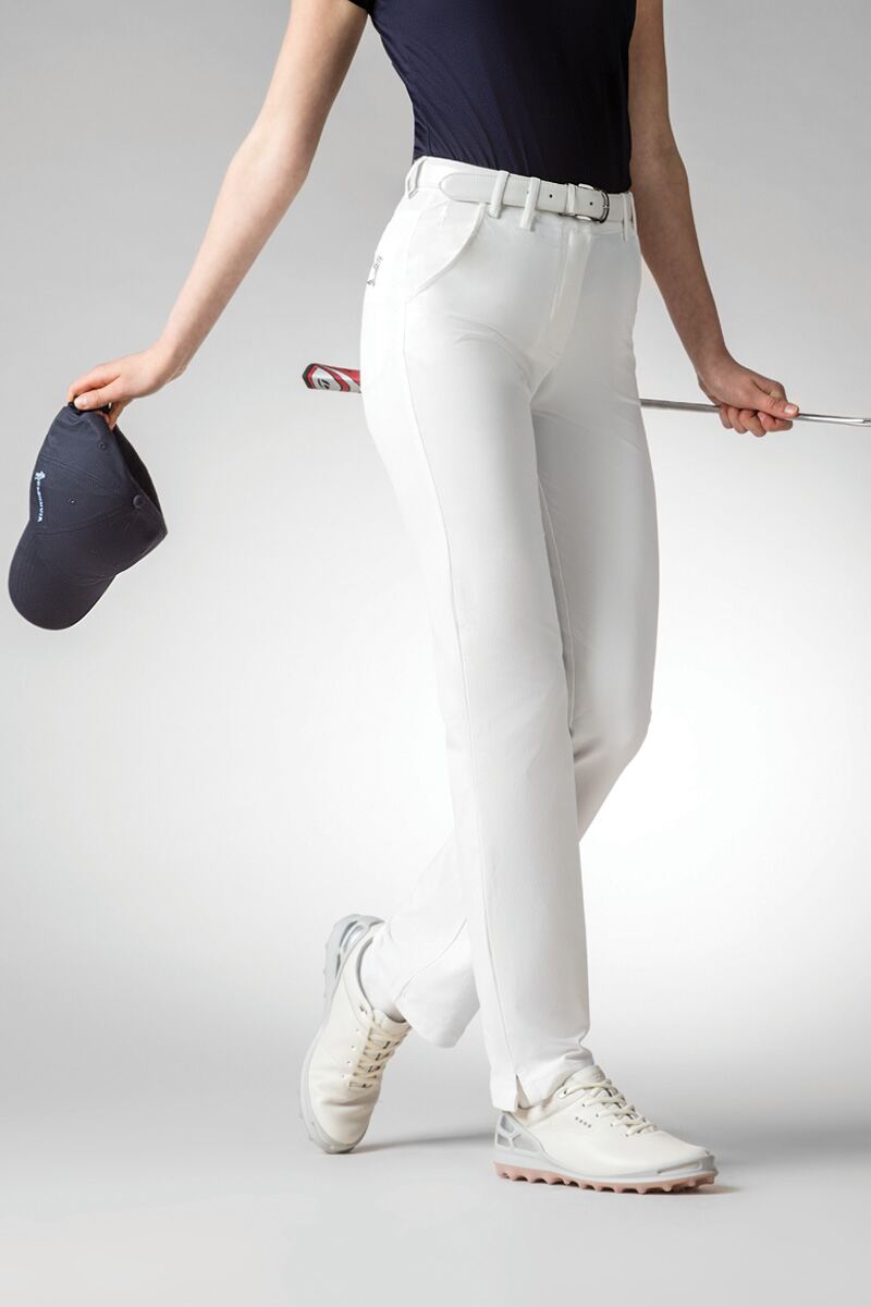 Women Golf Trousers MW500 Black
