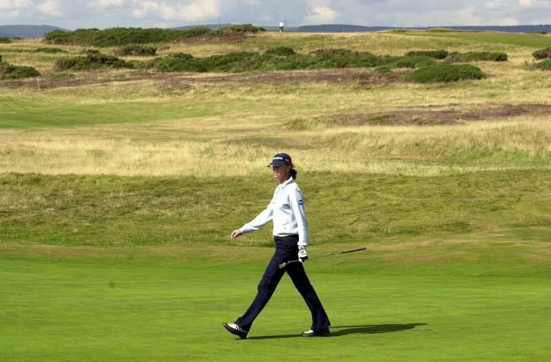 Helen Alfredsson at Royal Porthcawl Golf Club. Barry Batchelor/PA Archive. Helen Alfredsson at Royal Porthcawl Golf Club. Barry Batchelor/PA Archive.