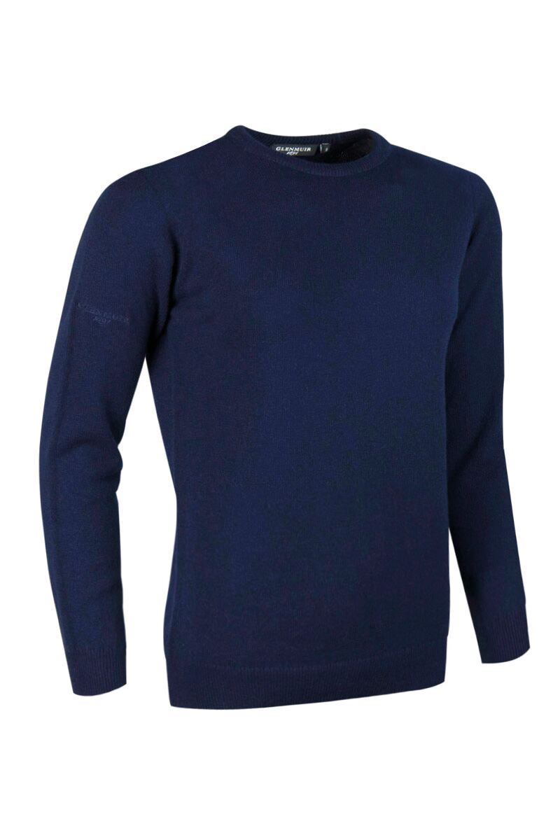 Ladies Glenmuir Crew Neck Lambswool Golf Sweater