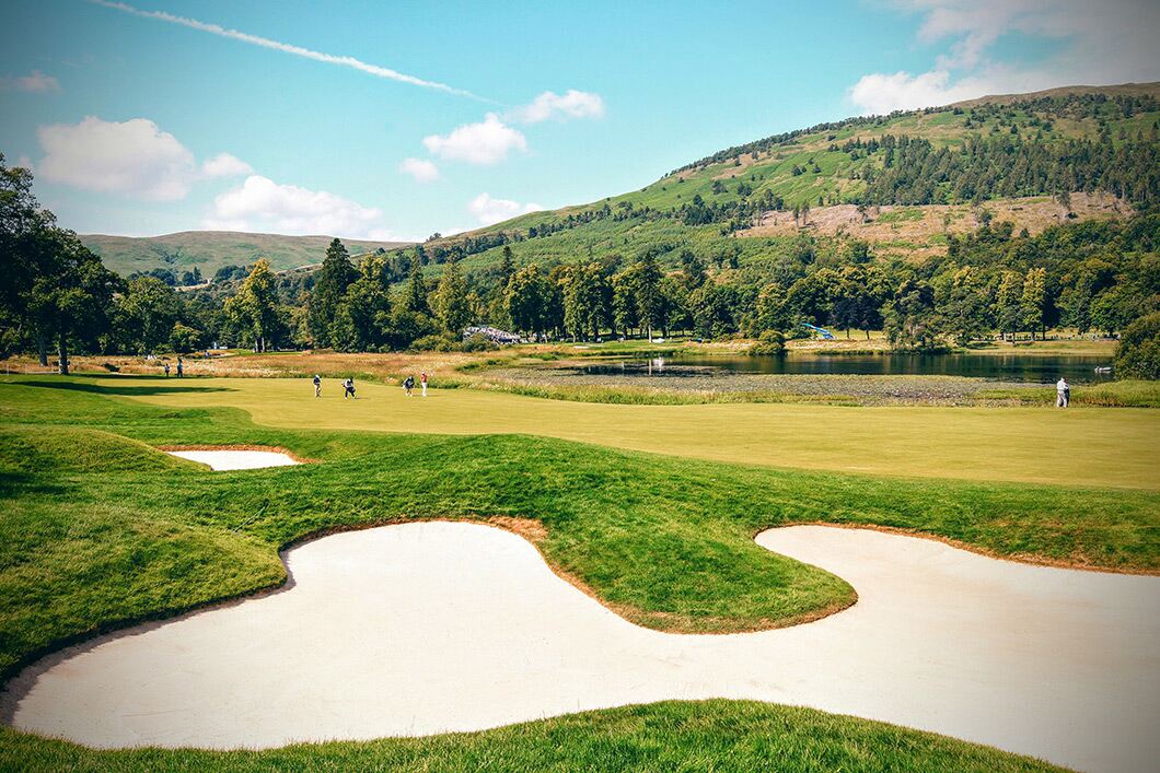 Loch Lomond’s beautiful fairways Loch Lomond’s beautiful fairways