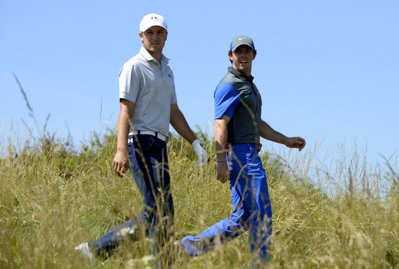 Jordan Spieth and Rory McIlroy are both favourites to take gold. Owen Humphreys/PA Wire