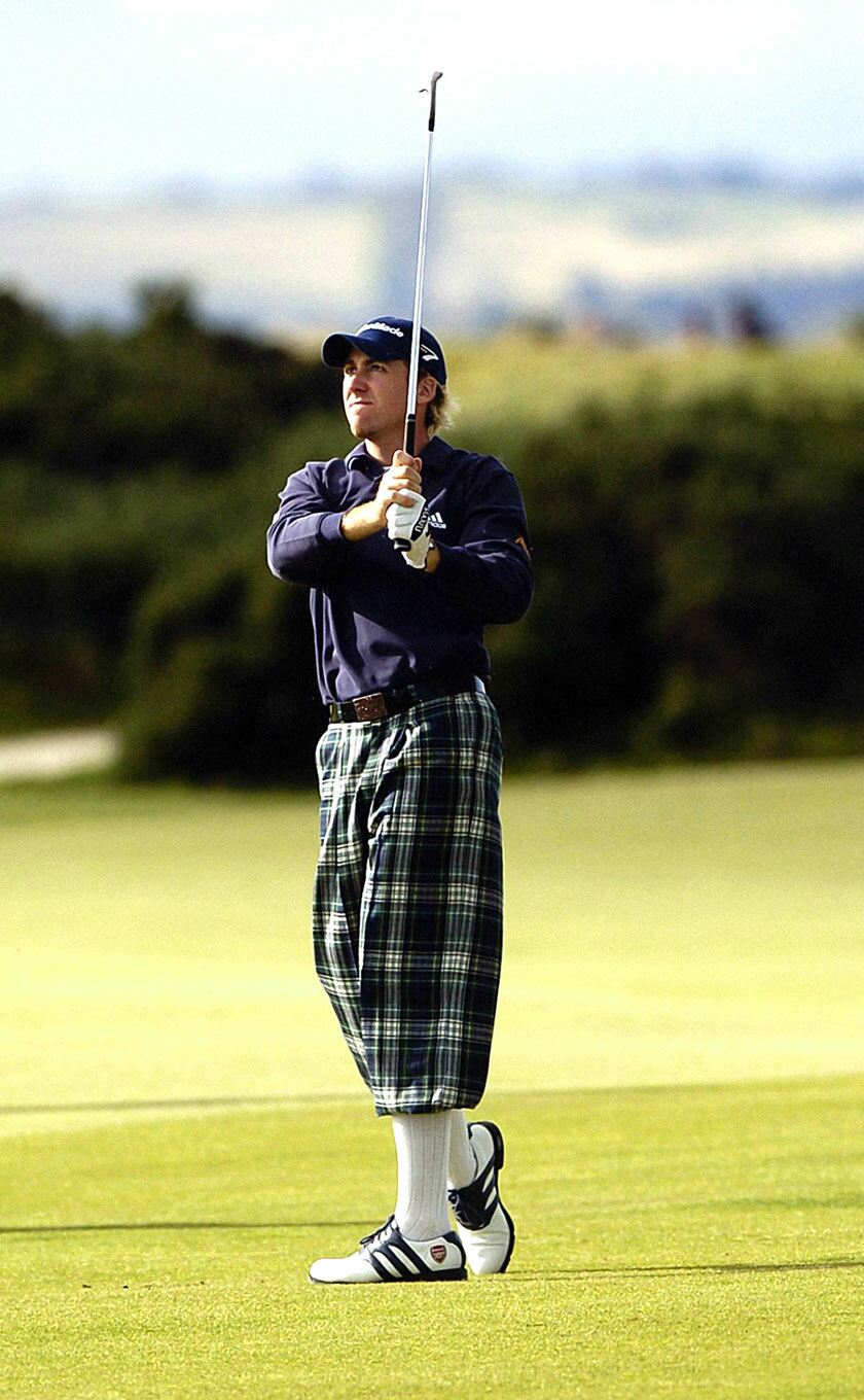 Ian Poulter brings the look back in 2004. Andrew Milligan/PA Archive