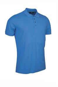 GLENMUIR MENS CLASSIC FIT COTTON PIQUE POLO SHIRT