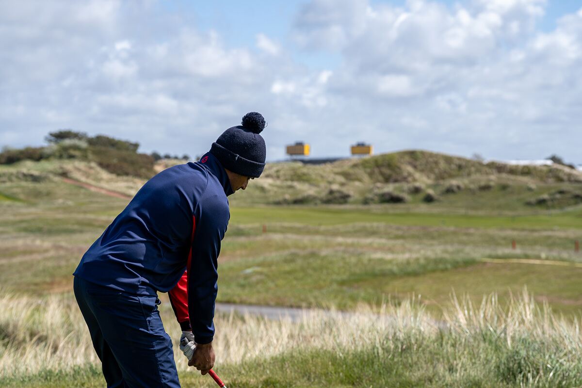 Royal Birkdale ahead of The Open: a windy day inside the changes