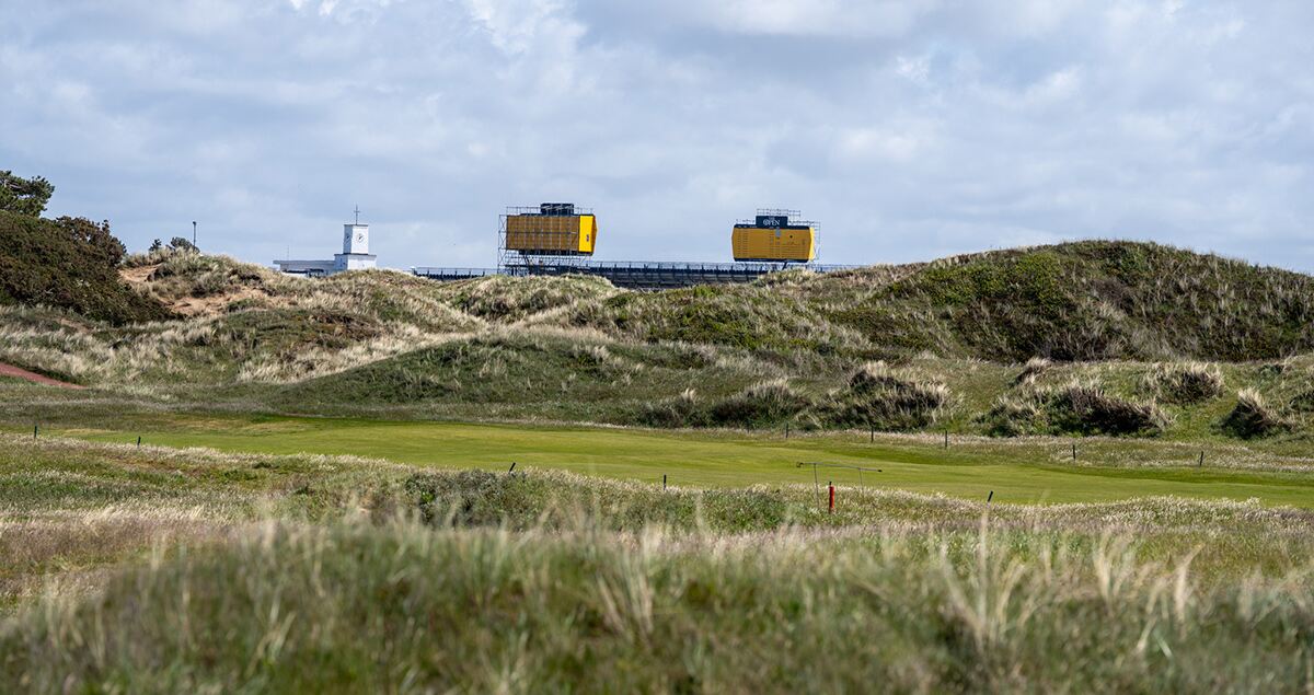 Royal Birkdale ahead of The Open: a windy day inside the changes