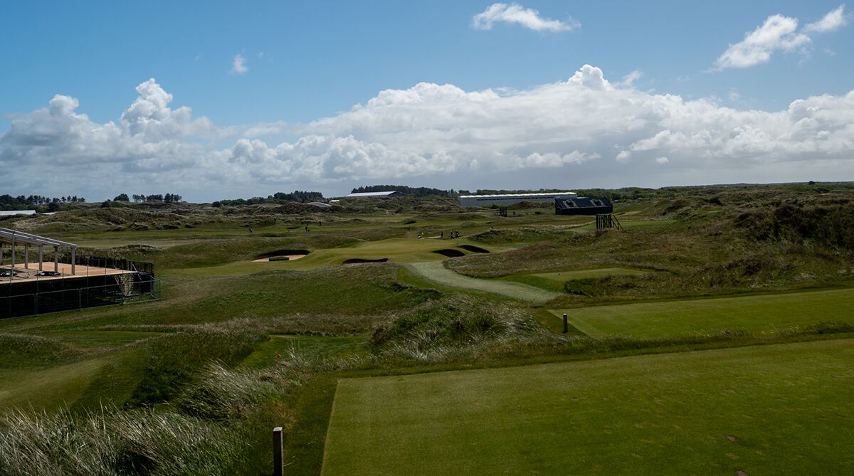 Royal Birkdale ahead of The Open: a windy day inside the changes