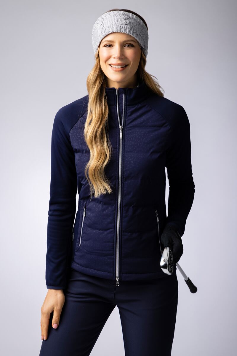 Ladies Zip Samara Padded Golf Jacket