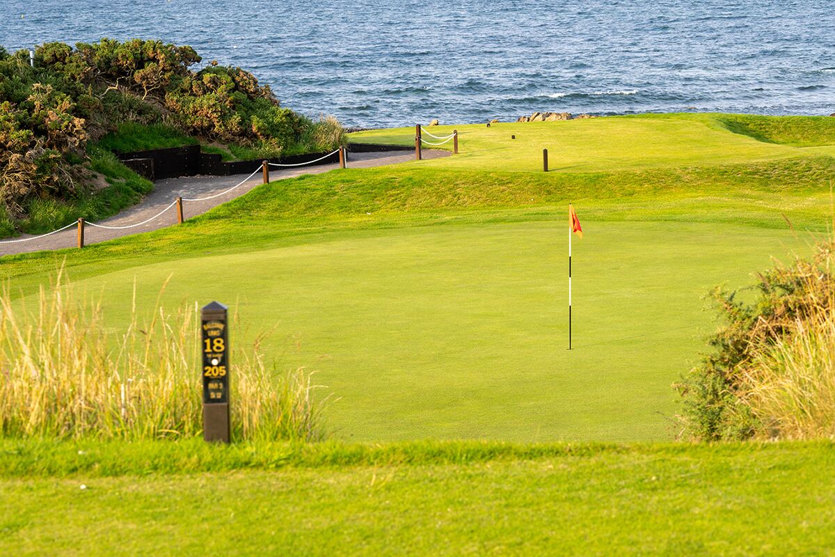 The Balcomie Links at Crail, a true links test