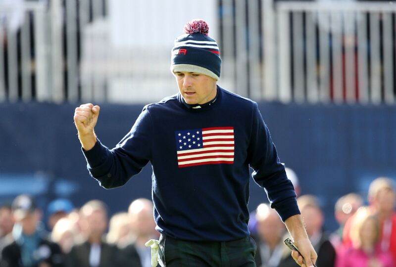 Will Jordan Spieth bring victory for the US again. Lynne Cameron/PA Wire.