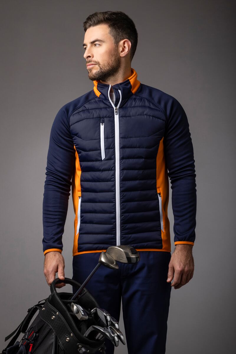 Mens Zip Performance Zermatt Golf Jacket