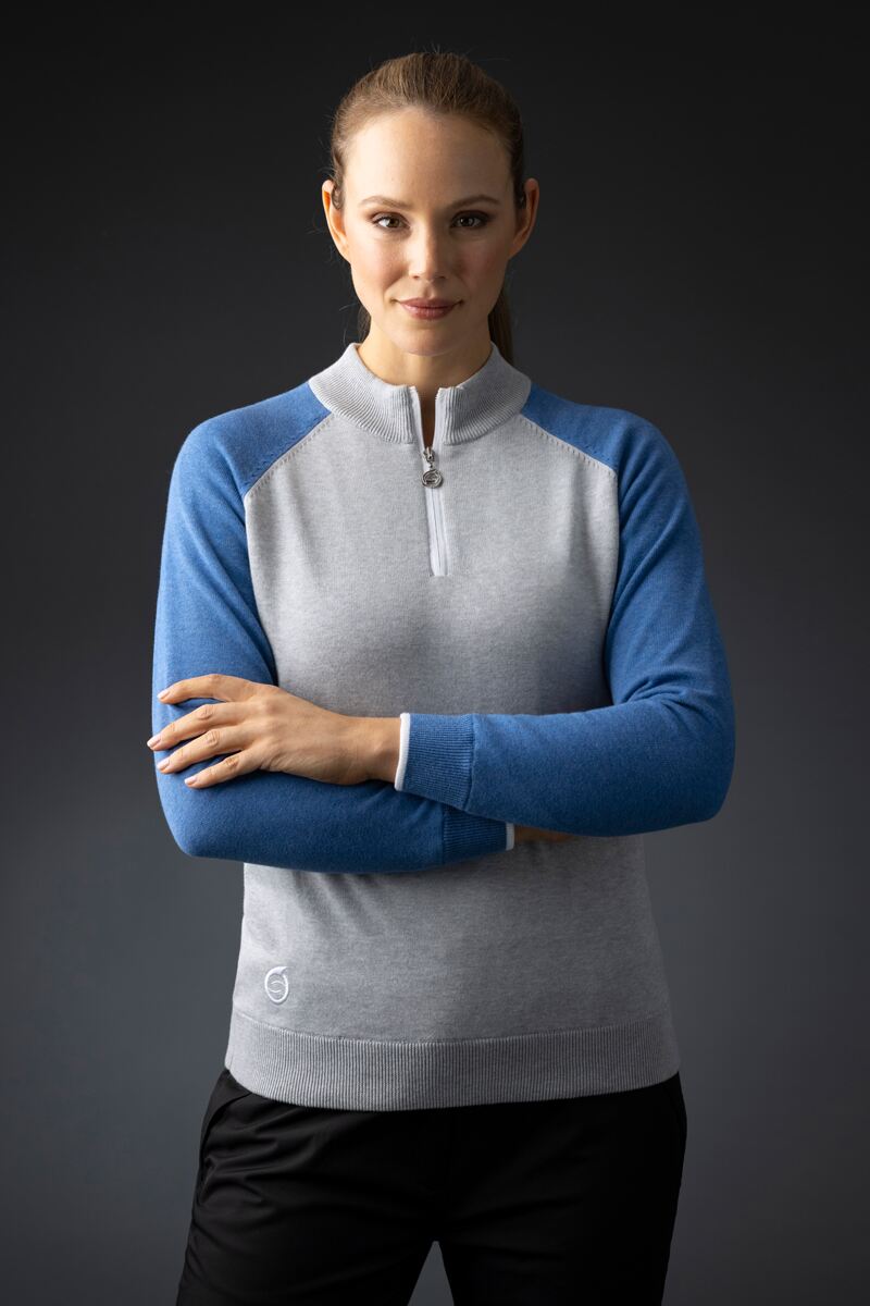 lightweight grey sweater